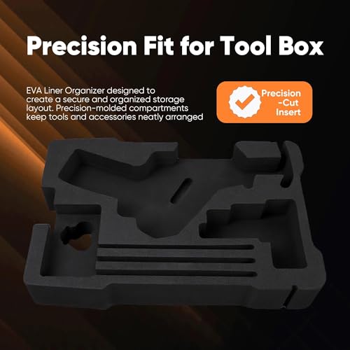 Yudylg EVA Liner Organizer Compatible with 8435 Series Tool Box - Custom Inserts Fit for 2420 Series Tools & Accessories by Yudylg - Used condition - Image 7