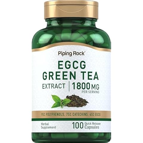 Piping Rock EGCG Green Tea Extract 1800 mg Cover
