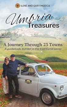 Paperback Umbria Treasures: A Journey Through 23 Towns Book