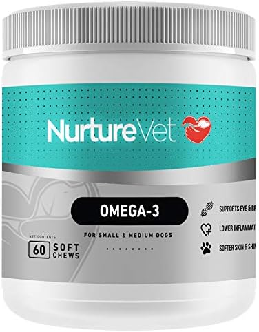 NurtureVet Omega-3 for Small & Medium Dogs