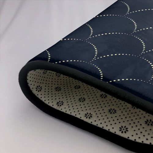 Tapis pour chambre et salon noir qui transforme votre espace repas