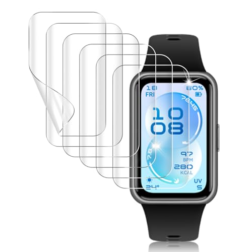 �y6���Z�b�g�zDEVEPLUS HUAWEI Band 11 Aluminum Edition �t�B���� �Ή� TPU�f�� ��ʕی�t�B���� �����x�^�b�` �����ߗ� �C�A�h�~ �w��h�~ ���h�~ �\��t���ȒP huawei band 11 �ی�t�B����