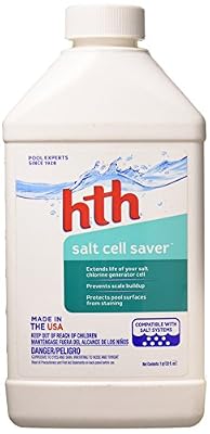 HTH 67078 Salt Cell Saver Swimming Pool Care, 1 qt