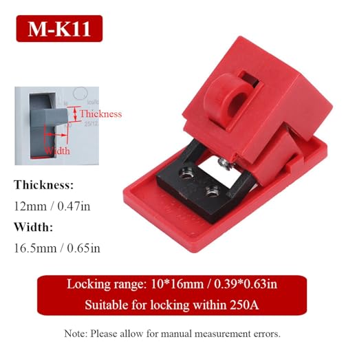 Begot M-K11 Circuit Breaker Lockout Device, Clamp-on Universal Electrical Breaker Lock Out Device