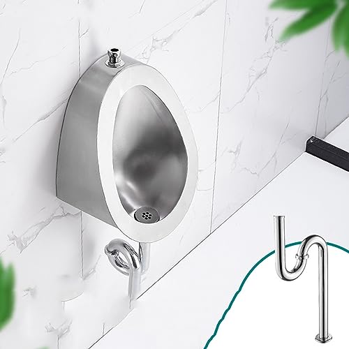 Bagni Moderni WC in Acciaio INOX 304, WC a parete a induzione, bagni pubblici adatti per bagni, centri commerciali e bar,3 miniatura 2
