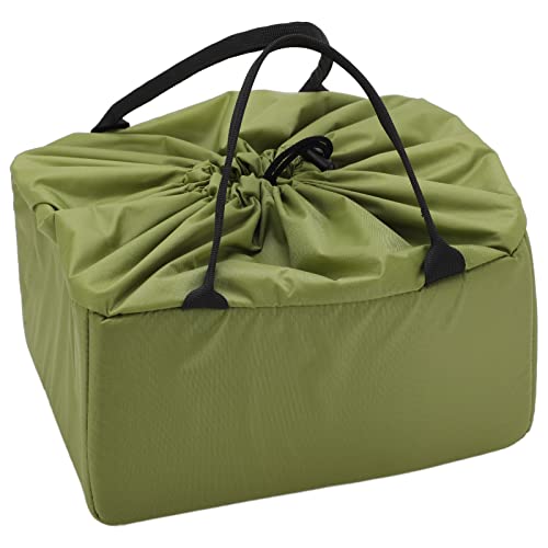 Qukaim Bolsa de división acolchada impermeable para cámara réflex digital y lente, acolchado protector, diseño compacto, uso versátil, multicolor