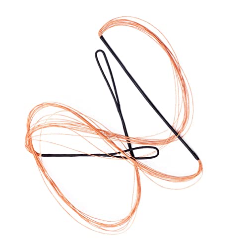 Mikikit 3 Pcs Nylon Bowstring for Serving String Bowstring Tool 12 Strand String Long Hunting