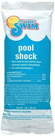 In The Swim Calcium Hypochlorite Chlorine Granular Pool Shock - 24 X 1 Pound Bags