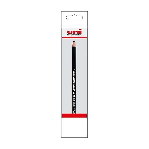 Lapis Dermatográfico 7600, Uni-ball, Preto, Blister com 1 unidade