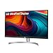 LG 27UN850-W Ultrafine Computer Monitor 27-Inch UHD 4K UHD 2160p IPS with VESA DisplayHDR 400 AMD FreeSync and USB-C - White/Silver