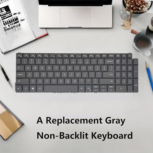 Image of Replacement Keyboard for Dell Latitude 15 3520,Vostro 3510 3520 5510 5515 7510 7620 Series Laptop Non-Backlit US Layout (Non-Backlit)
