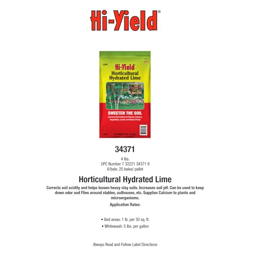 Cal Hidratada Hortícola Hi-Yield 4 lbs miniatura 2
