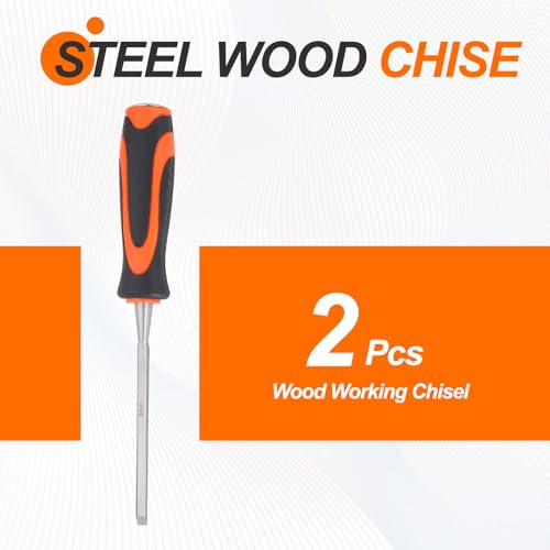 Cinceles de madera de 1/4 pulgadas herramientas de carpintería de acero para tallar 4