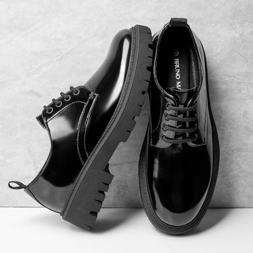 Image of Bruno Marc Men's Dress Shoes Formal Classic Lace-up Oxfords