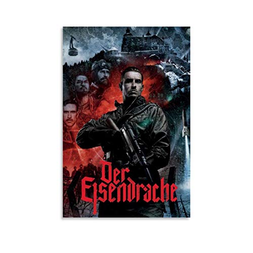 FANFF Cartel decorativo de Call of Duty Black Ops 3 Zombie Der Eisendrache para pared o sala de estar, 50 x 75 cm