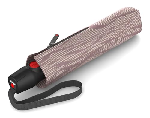 Paraguas Knirps T.200 Medium Duomatic resistente al viento estampado morado 2