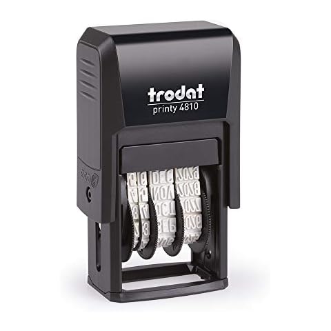 Trodat Printy 4810 Self Inking Date Stamp Cover