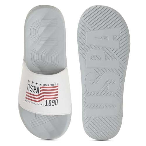 Image of U.S. Polo Assn. USPA | AXER|Stylish Sliders Flip Flops Men