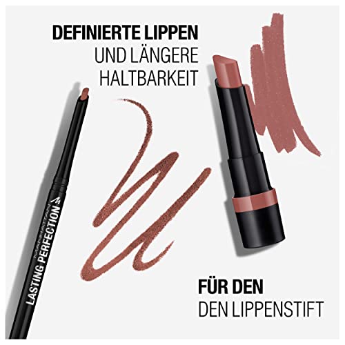 Manhattan Lasting Perfection Lipliner, Fb. 59 G Spice, langanhaltender und deckender Konturenstift, 2 g, 1 Stück (1er Pack）