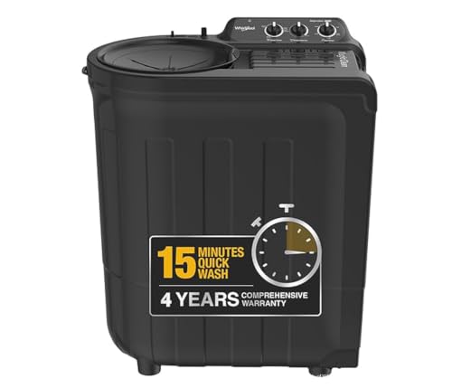 Image of Whirlpool 9 kg 5 Star Semi-Automatic Top Loading Washing Machine (MAGIC CLEAN 9 GREY DAZZLE (10YR)-S, 15 Mint Quick Wash, 2026 Model)