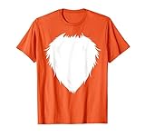 Fox Body Chest Costume Easy Halloween Costume Gift Funny T-Shirt