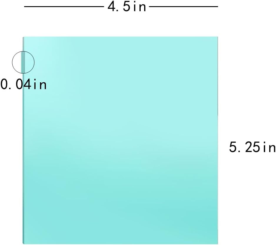 20 universal welding helmet covers with replacement clear lens caps, 4.5 x 3.94 inches (114 x 100 mm) for solar auto-dimming welding caps