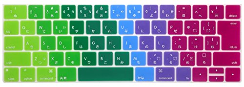 Se7enline 互換品 MacBook Pro 13 15キーボードカバー日本語(JIS配列)2016 2017 2018 Touch Bar搭載タイプ13.3、15.4インチ 対応モデル:A1706 A1707 A1989 A1990 シリコン材料で