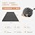 2 Pack Sound Proof Foam Panels | 48"×24"×2" Egg Crate Foam Pad | High Density Soundproof Wall Panels for Home Studio Noise & Thermal Insulation |With Adhesive Stickers 20PCS(Black)