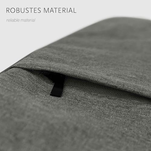 Funda Oukitel OT5S de poliéster minimalista y acabados gris oscuro moex 7