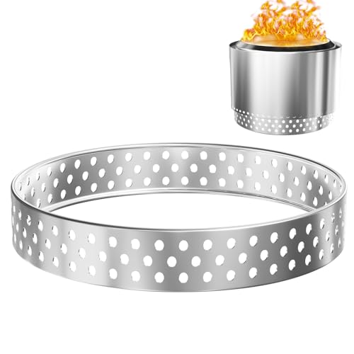 Fire Pit Stand for Solo Stove Yukon Stainless Steel Fireplace Base Accessories for Solo Stove Yukon 2.0 & 1.0 27 Inch Outside Camping Firepit Stand