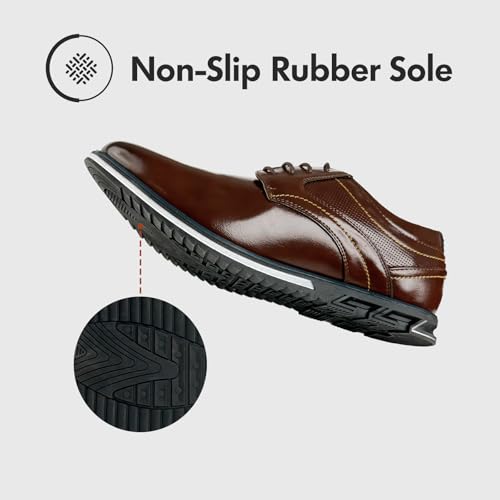 Men’s Dress Shoes Casual Oxford Derby Orthopedic Leather Shoes Comfortable Walking Sneakers Business Office Loafers Work Flats2
