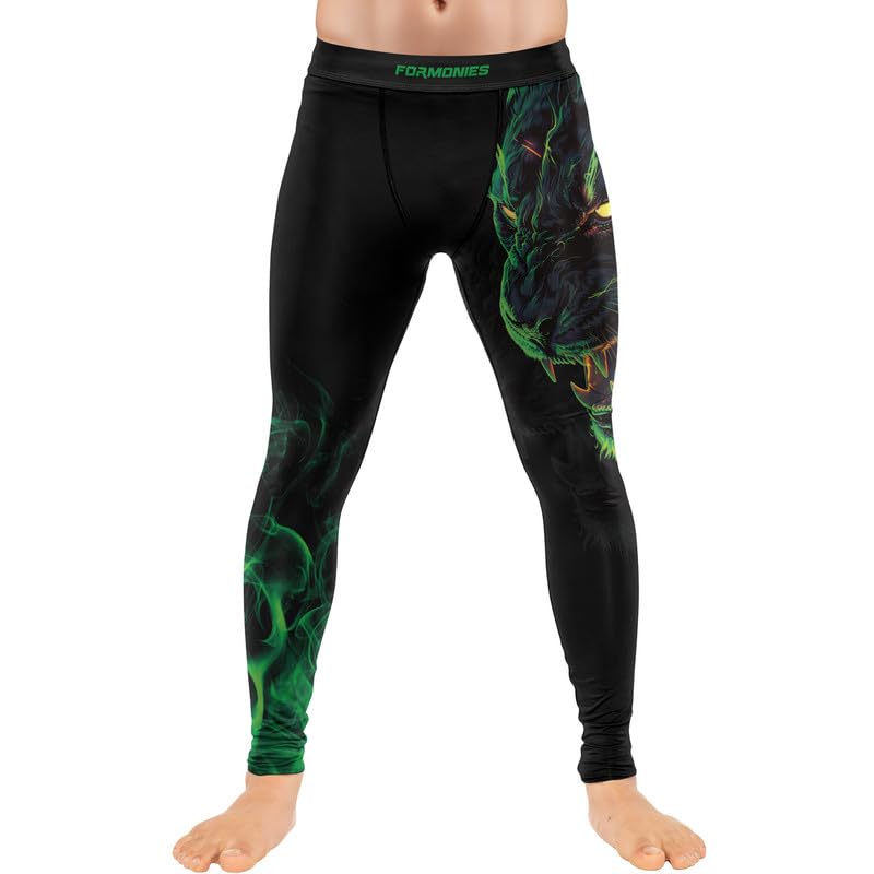 Predators Jiu Jitsu Compression Spats Men's Legging for Sports MMA BJJ Workout Wrestling4