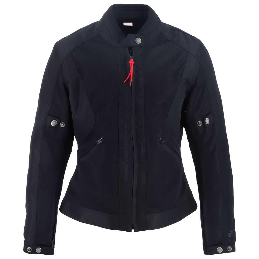 Helstons Stoner Evo Air Mesh Damska kurtka tekstylna motocyklowa, czarny, L