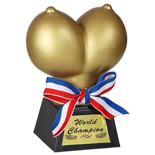 W WIDMANN MILANO Party Fashion 9586T - Busen Trophäe, Scherzartikel für Siegerehrungen und Wettbewerbe W WIDMANN MILANO Party Fashion 9586T - Busen Trophäe, Scherzartikel für Siegerehrungen und Wettbewerbe