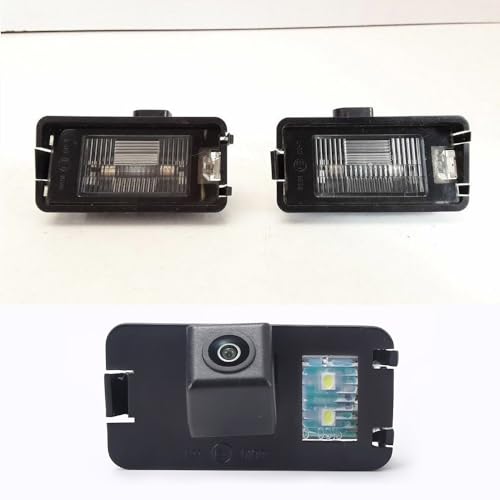 Cámara de aparcamiento HD color impermeable visión nocturna cámara de visión trasera reemplazo para Seat Altea/Seat Arosa/Seat Ibiza 6L/Seat Leon 1M/Seat Facelift Cordoba MK1 (6K)/Seat Cordoba MK2 (6L