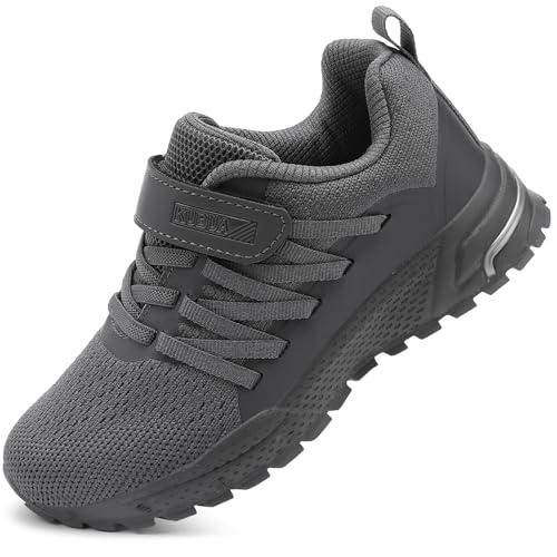 Image of KUBUA Kids Sneakers Lightweight Boys Girls Tennis Shoes | Breathable, Comfortable, Non Slip, Easy to Put On, Running, Walking, Gym, School, Daily Play, Toddler