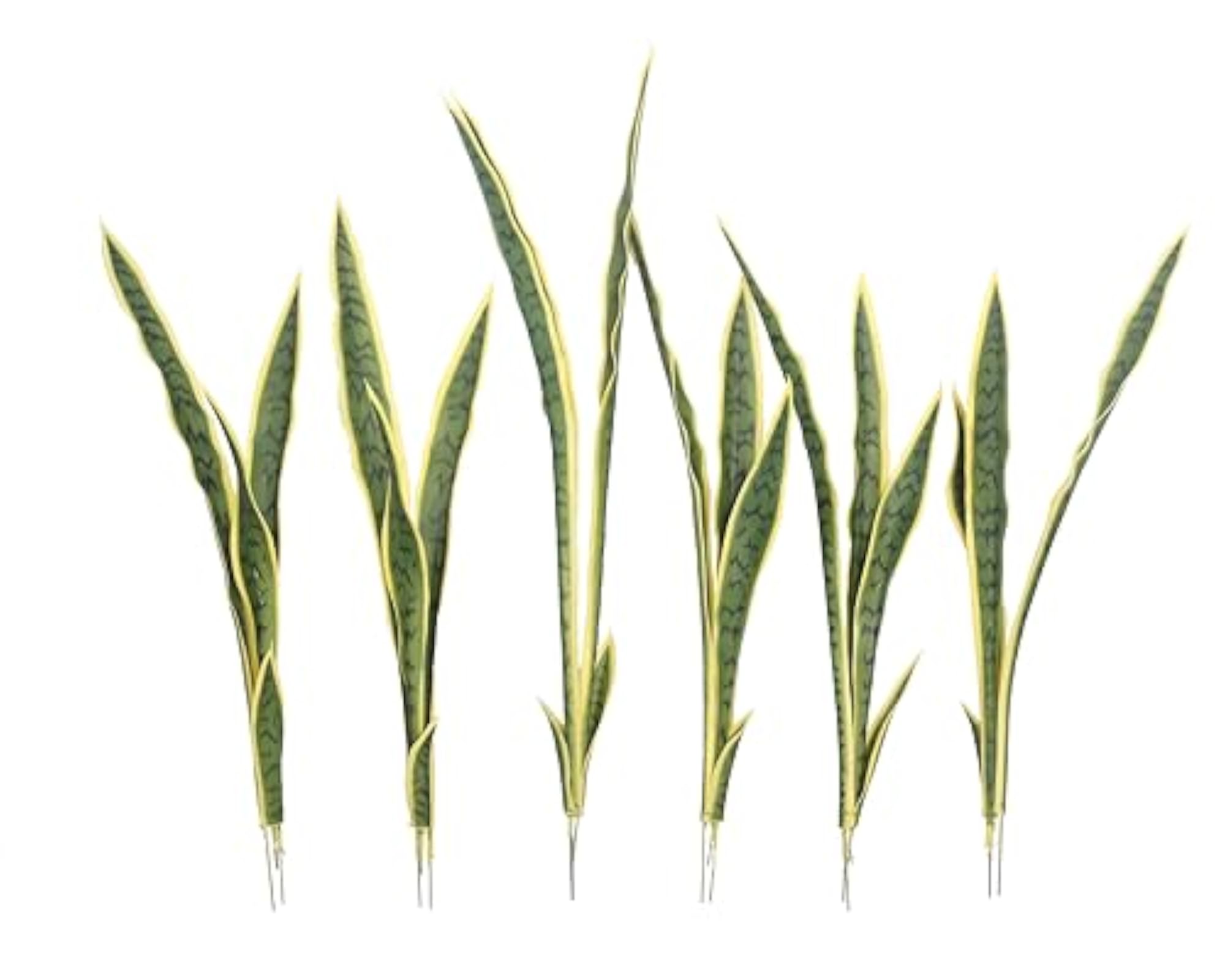 Artificial Sansevieria Plant 33 Leaves for Home Decor