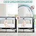Crib Tent - Crib Net to Keep Baby in, Stop Baby from Climbing Out of Crib, Pop Up Crib Tent with Durable Breathable Net Double Zipper Strong Rods Installation Convenience