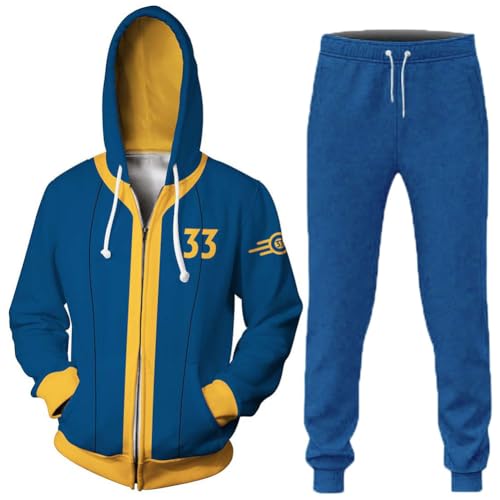 Vault 33 Pullover Sweatshirt Lucy Zip-up Hoodie...