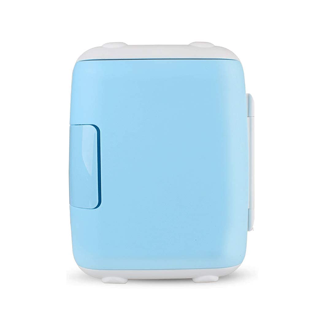 OREPKKQ Nevera para Coche Mini refrigerador, mini refrigerador 5L refrigerador eléctrico y calentador AC/DC refrigerador portátil para coche duradero (B)