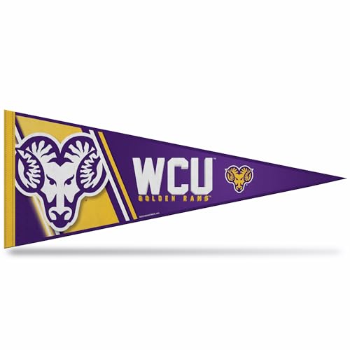 Rico Industries NCAA McNeese State Cowboys Standard 12" x 30" Felt Wall Décor Pennant - Great for Home/Bed Room/Man Cave Décor