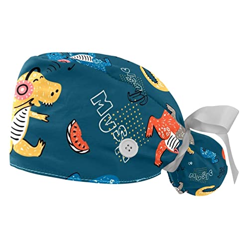 Casquettes de travail ajustables JDEZ contre la transpiration et les cheveux gênants