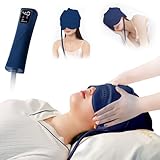 TEMPTIPS Head Massager Scalp,Rechargeable Massager Airbag for Head,Electric Percussion with Portable Design for Deep Relaxation & Stress Relief Great Gift for Mom and Grandma