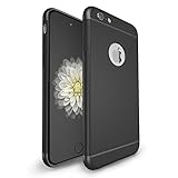 iPhone 6/6S Plus Case,iLapland 3 in 1 Ultra Thin and Slim Design Coated Premium Non Slip Surface with Excellent Grip Shockproof Hard Protective Case Fit for iPhone 6/6s Plus (5.5 inch) (Black)