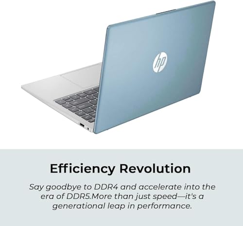 Image of HP Everyday Laptop with Copilot AI • 2026 Edition • AMD High Performance Processor • 512GB SSD • Microsoft Office 365 Included • Thin & Portable • 12hrs Battery • Windows 11 | w /o Mouse