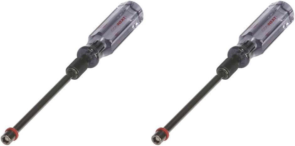 Malco HHD1 1/4-Inch Connext Magnetic Long Hand Driver (Pack of 2)