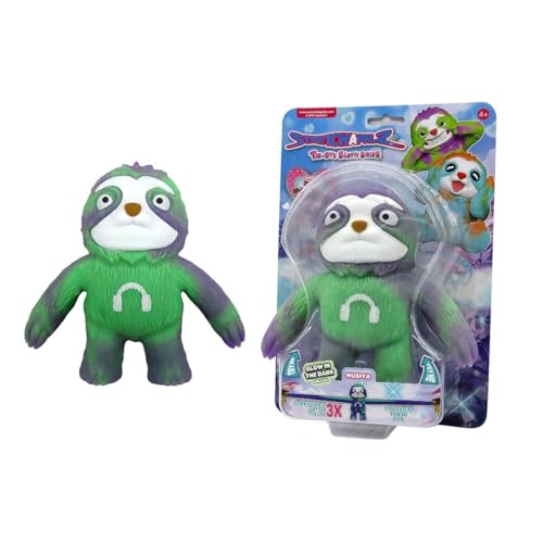Stretchapalz Preguiça Tie-Dye 13cm Boneco Que Estica SORTIDO Original - Sunny