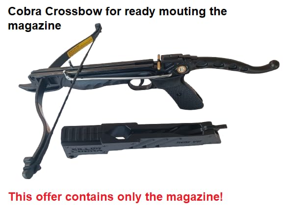 SMB T23-509 V2 multishot Magazin zum Nachrüsten der EK Archery Cobra & Armex Tomcat Pistolen-Armbrust