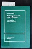 Kulturgeschichtliche Wortforschung: Persisches Lehngut in Europaischen Sprachen 3447031433 Book Cover