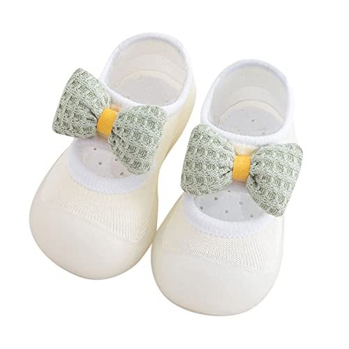 Baby Walking Shoes,Baby Sock Shoes Toddler Newborn Boys Girls Shoes Cute Bowknot Soft Antislip First Walking 0-3 Years